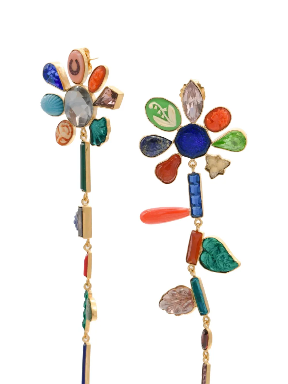 Grainne Morton Ohrringe mit Blumenform | Image 2