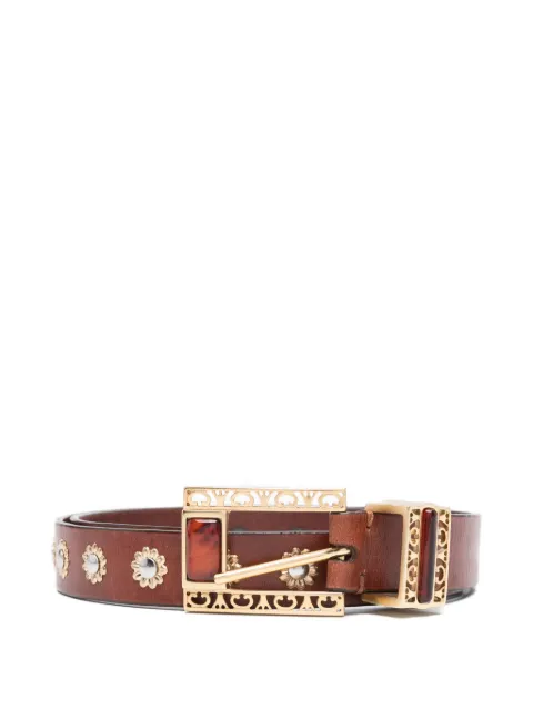 Golden Goose embellished buckle belt