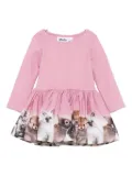 Molo animal-print dress - Pink