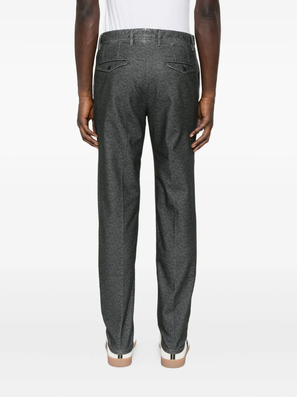 Incotex Plooibroek Grijs