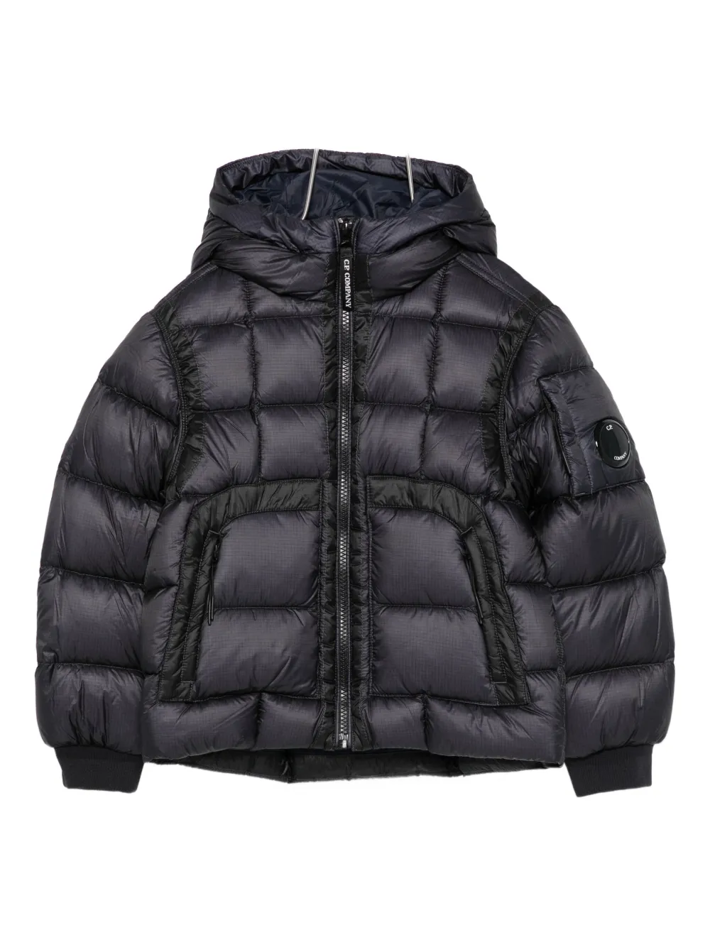 C.P. Company Kids hooded padded jacket | Black | Image 1