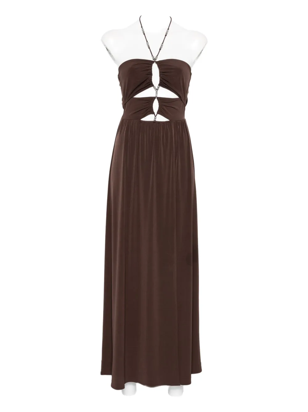 Ba&Sh Jea midi dress | Brown | Image 1