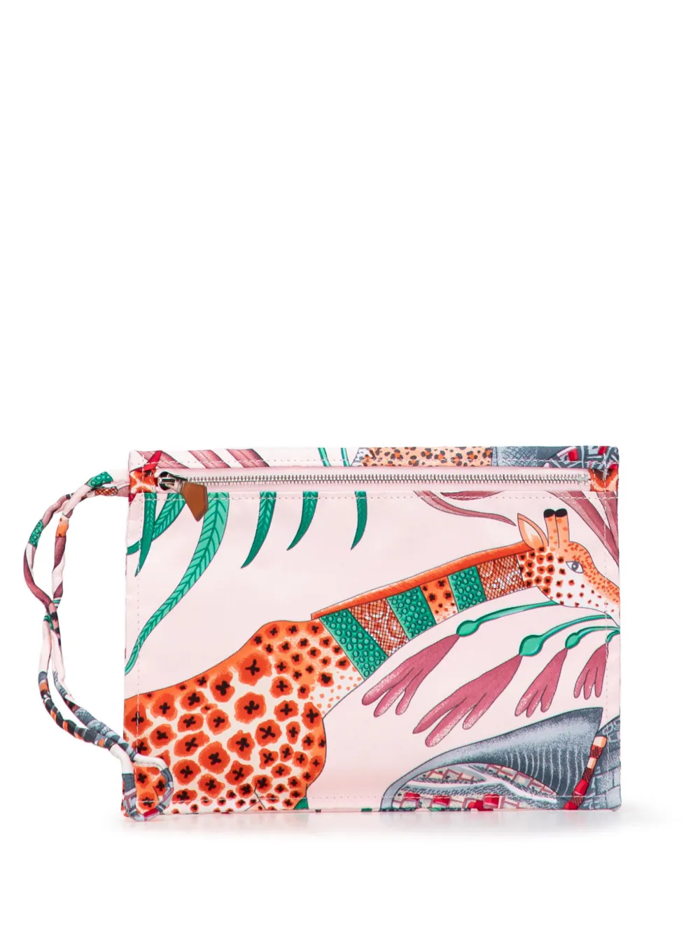 Hermès Pre-Owned 2010-2025 La Marche Du Zambeze Silky City シルクポーチ - Hermès Pre-Owned 2010-2025 La Marche Du Zambeze Silky City シルクポーチ -