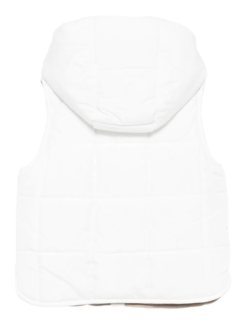 Eleventy Kids hooded gilet | Teen Waistcoats & Gilets | Image 2