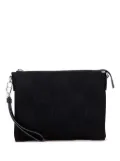 Gucci Pre-Owned 2016-2025 Jumbo GG Canvas Clutch on Strap crossbody bag - Black