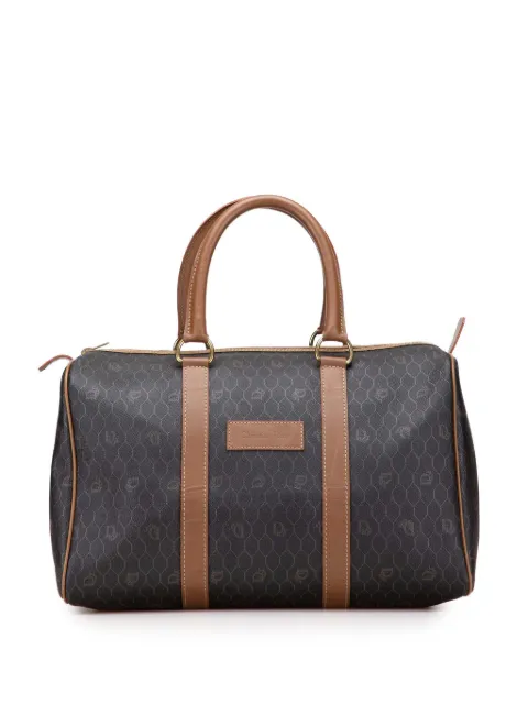 Christian Dior Pre-Owned 20th Century Honeycomb Coated Canvas boston bag