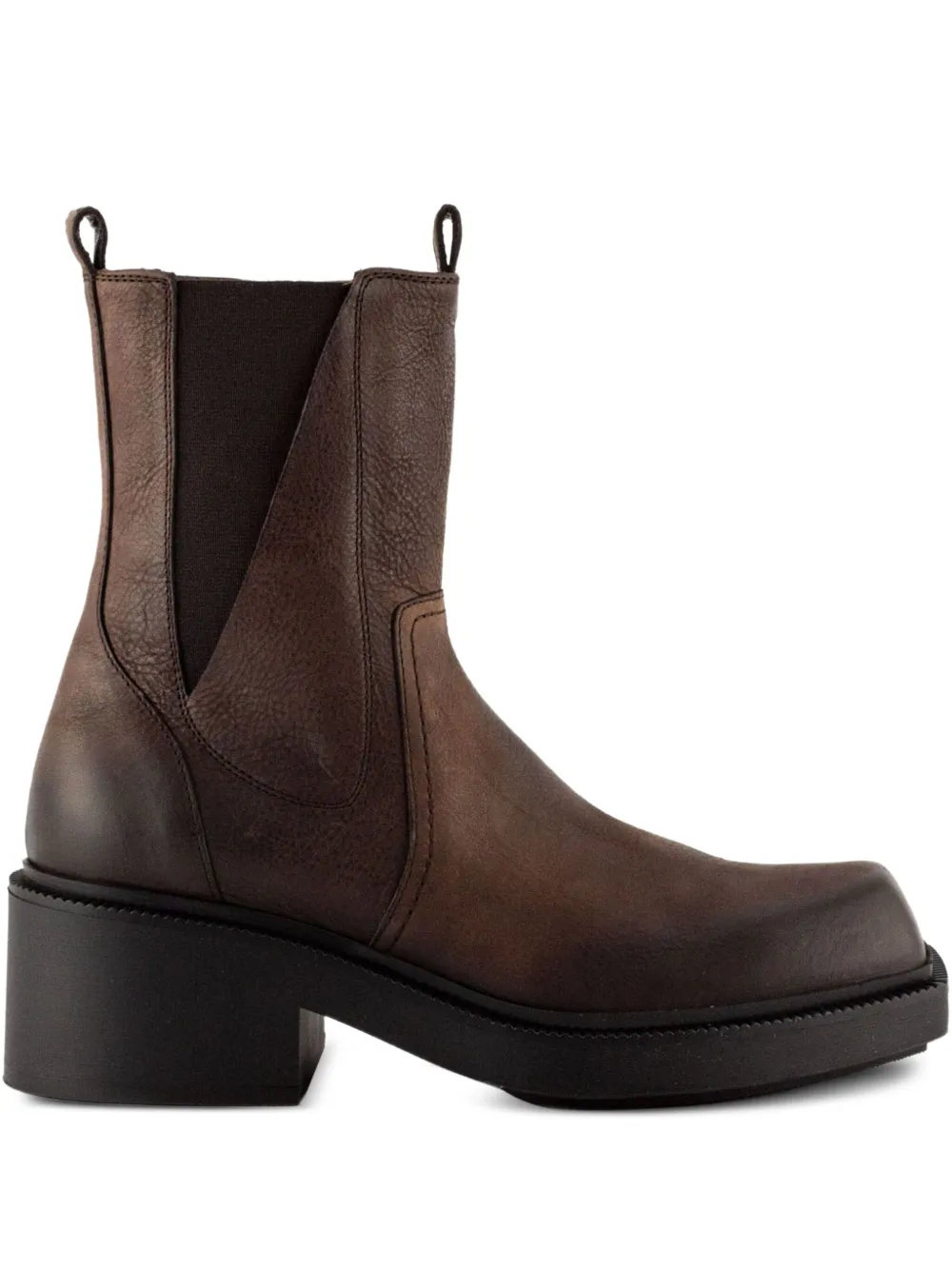 Vic Matie 50mm square-toe Chelsea boots | Brown | Image 1