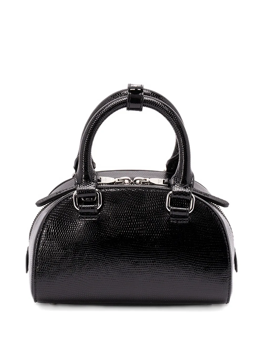 Diesel Womens T8013 1dr Dome Leather Cross-body Bag In Black