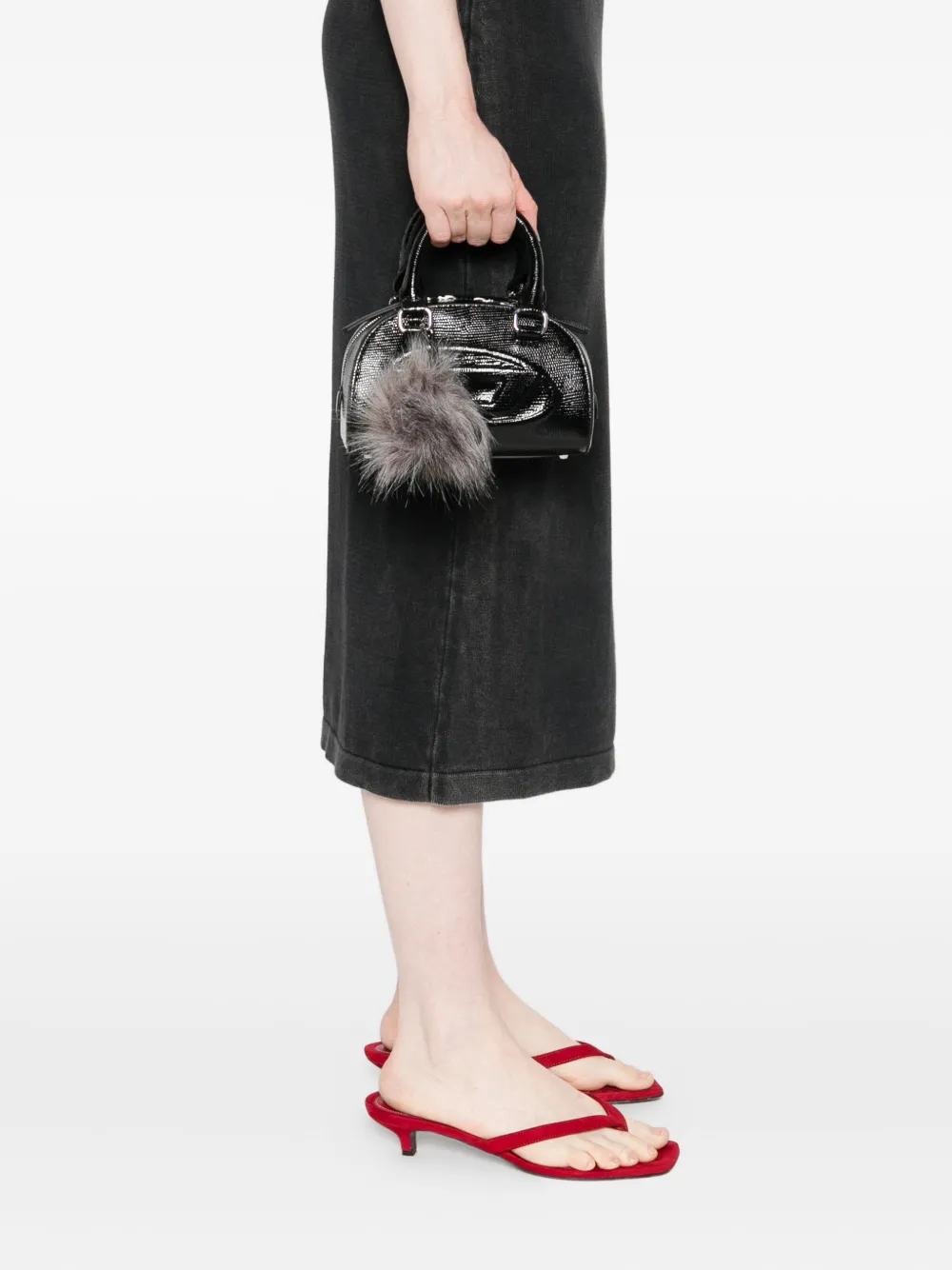 Diesel Dome logo-embossed satchel | Image 2