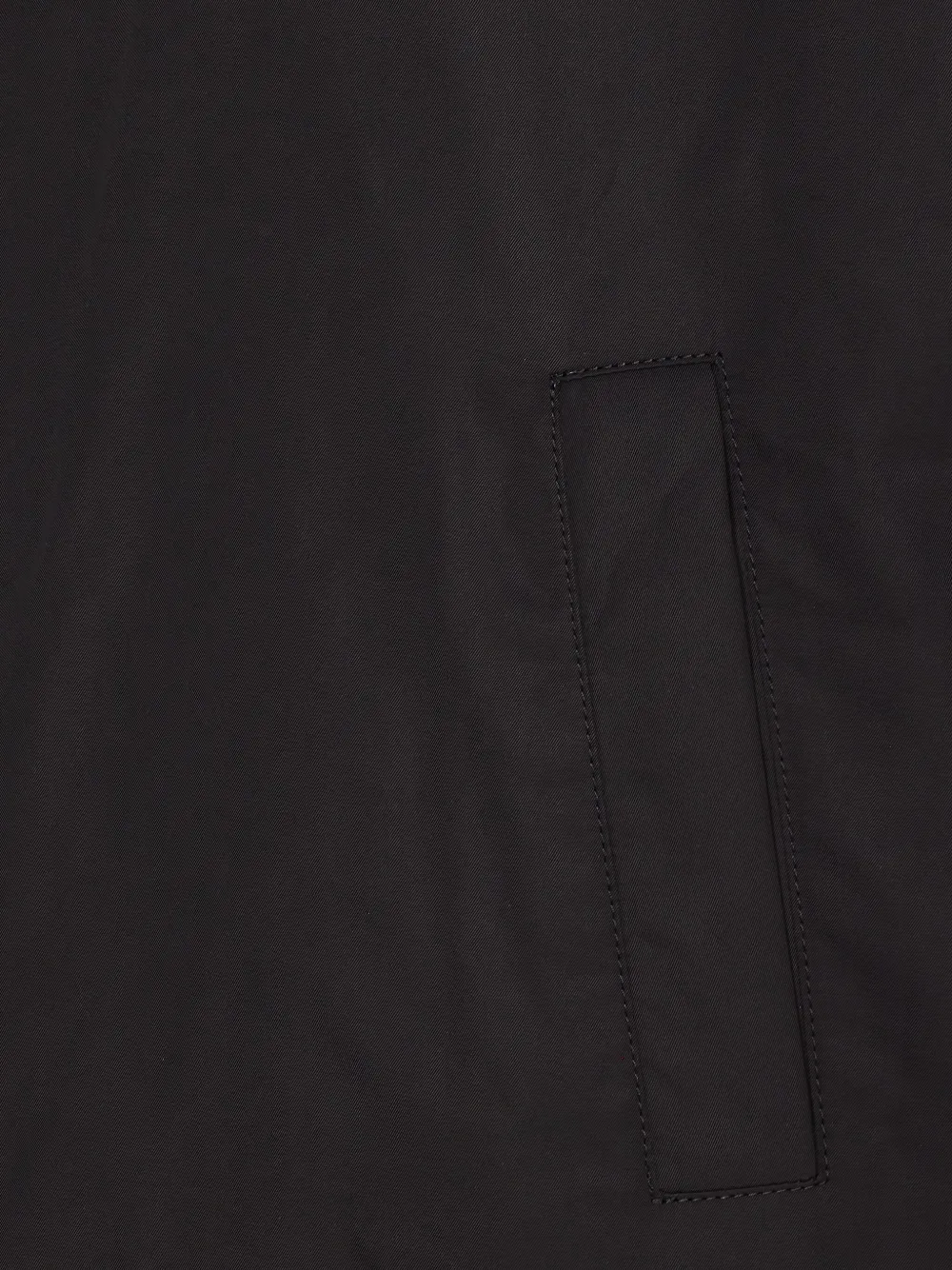 LOU ANDREA Jack van imitatiebont met capuchon Zwart