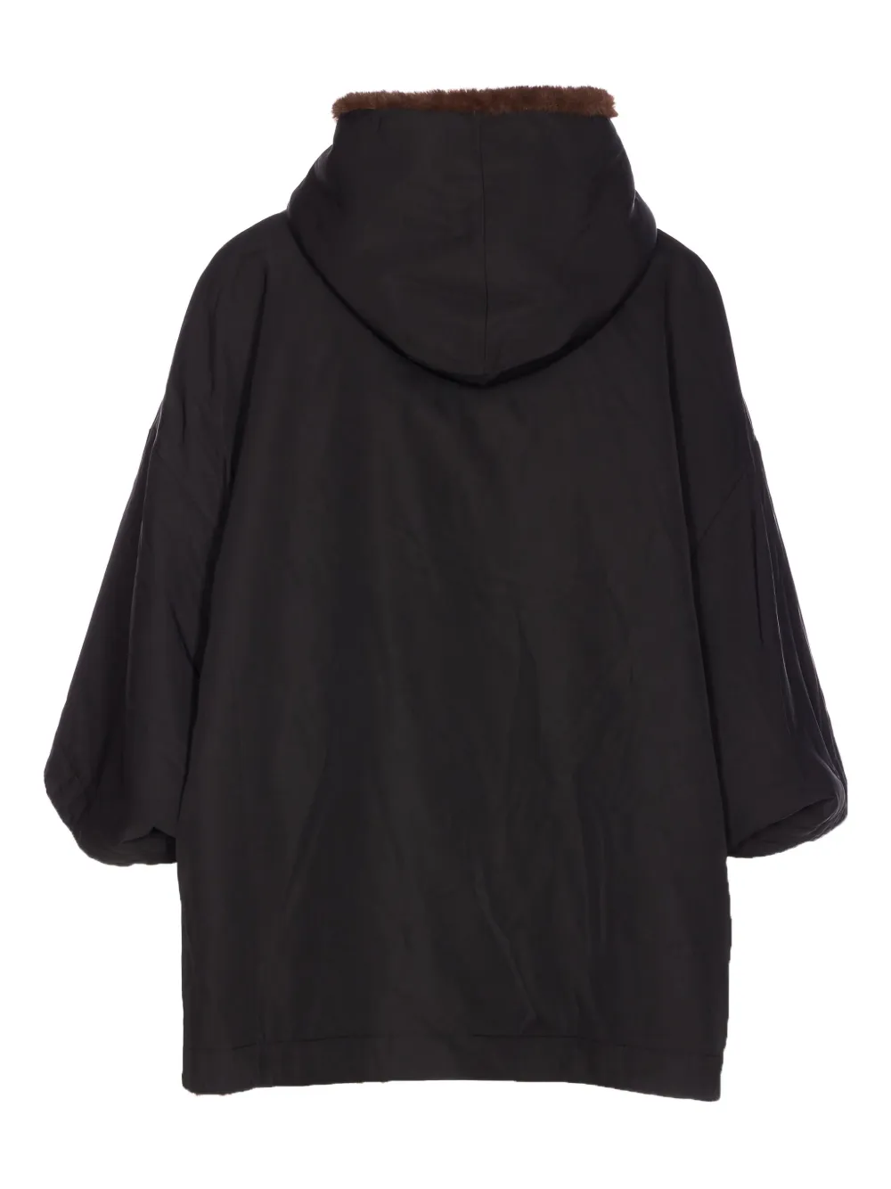 LOU ANDREA hooded faux-fur jacket | Faux Fur & Shearling Jackets | Image 2