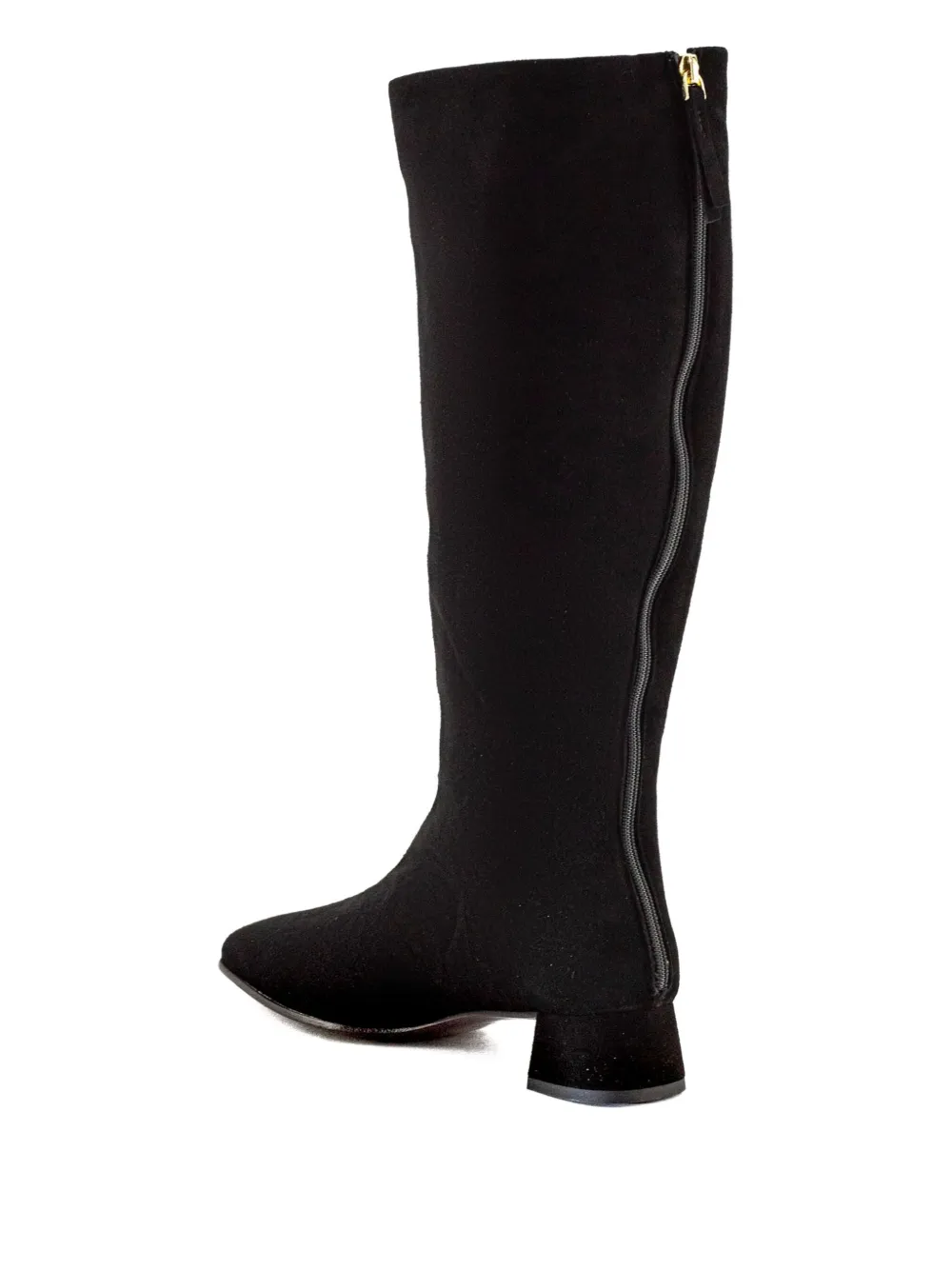 Roberto Festa 40mm suede zip-up boots Black