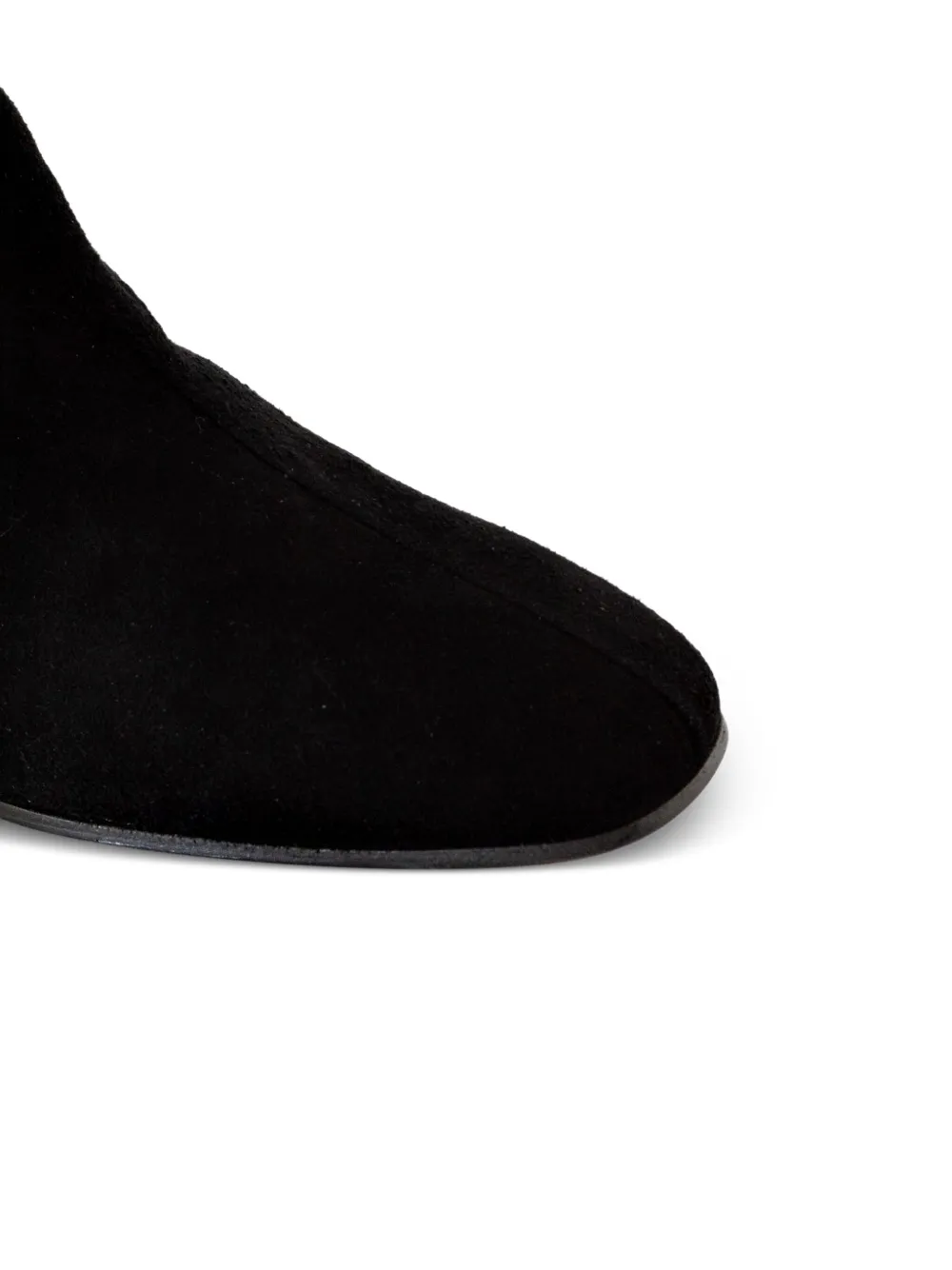 Roberto Festa 40mm suede zip-up boots Black