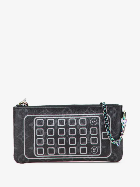 Louis Vuitton Pre-Owned 2017 Monogram Eclipse Flash Fragment Iphone Case handbag