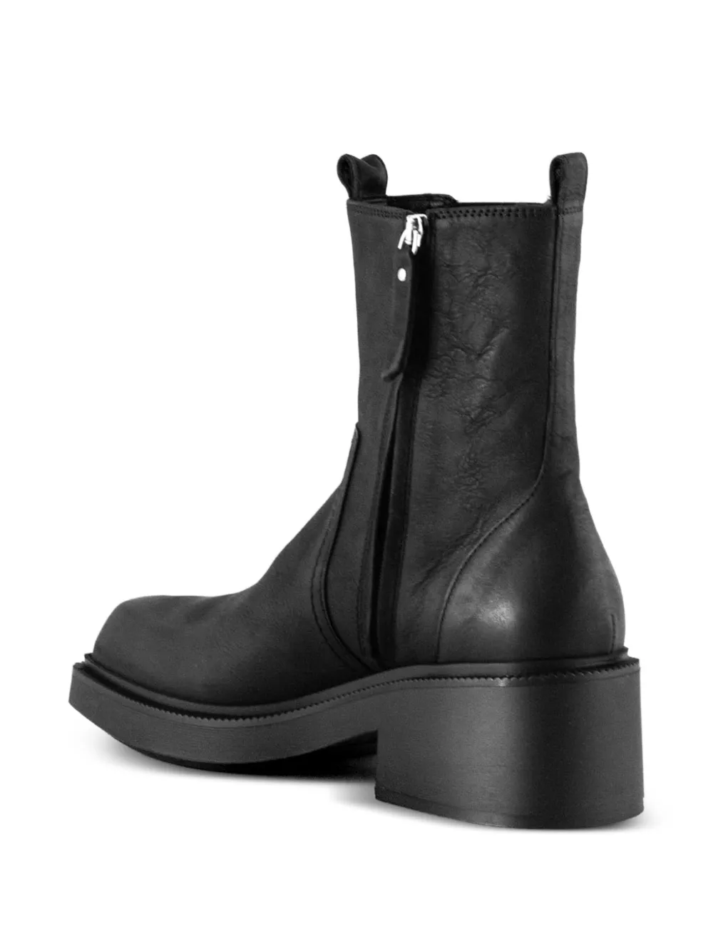 Vic Matie 50mm Square-toe Chelsea Boots In Black