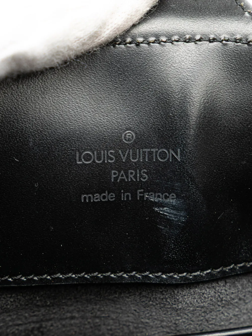 Pre-owned Louis Vuitton 1999 Epi Reverie Shoulder Bag In Black