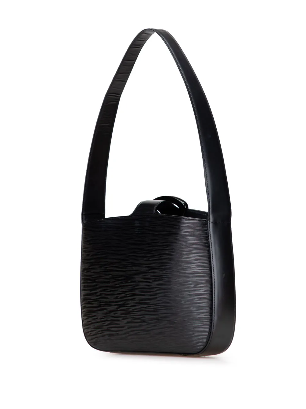 Pre-owned Louis Vuitton 1999 Epi Reverie Shoulder Bag In Black