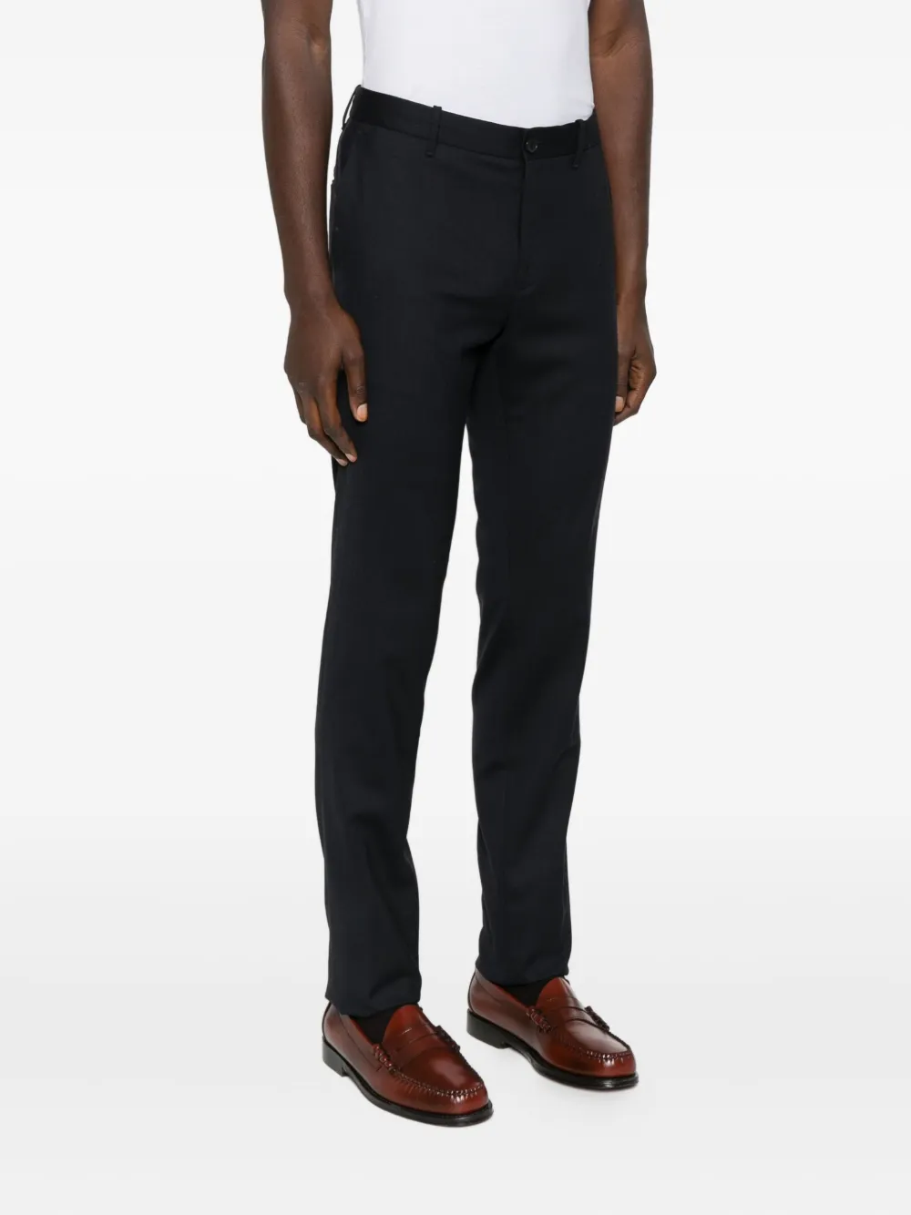 Incotex Trainingsbroek met elastische tailleband Blauw