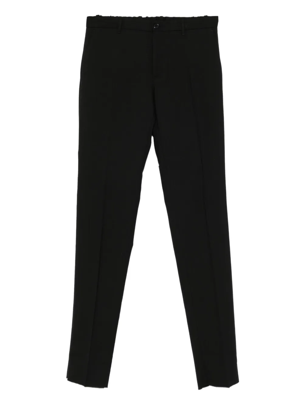 Incotex elastic-waistband trousers | Black | Image 1