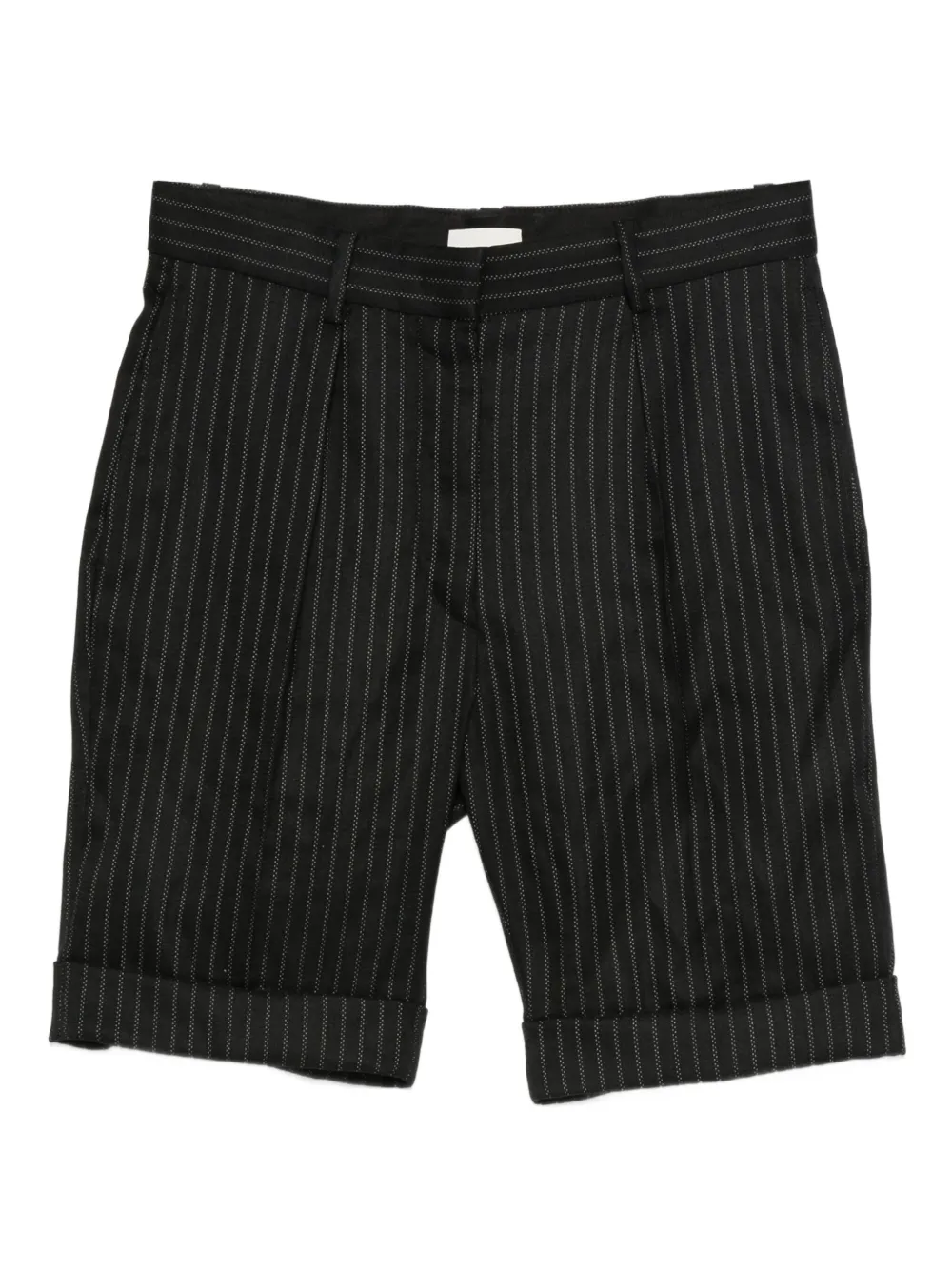 ISABEL MARANT pinstripe shorts | Black | Image 1