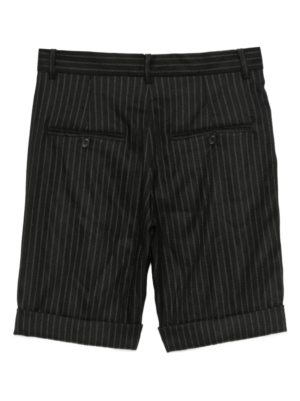 ISABEL MARANT Shorts met krijtstreep - Zwart