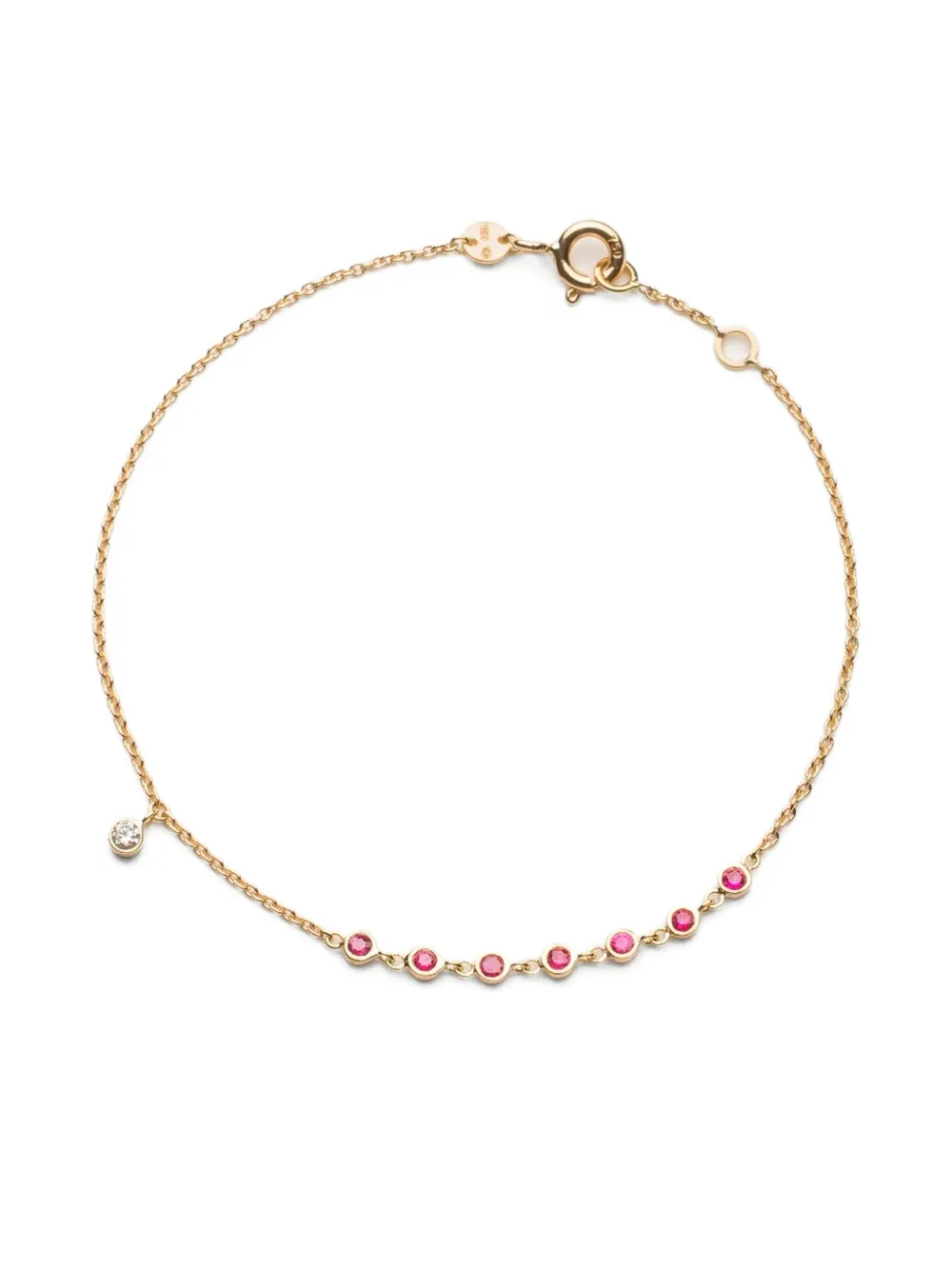 We by WHITEbIRD 18kt yellow gold Clarisse Rich ruby bracelet | Gold | Image 1