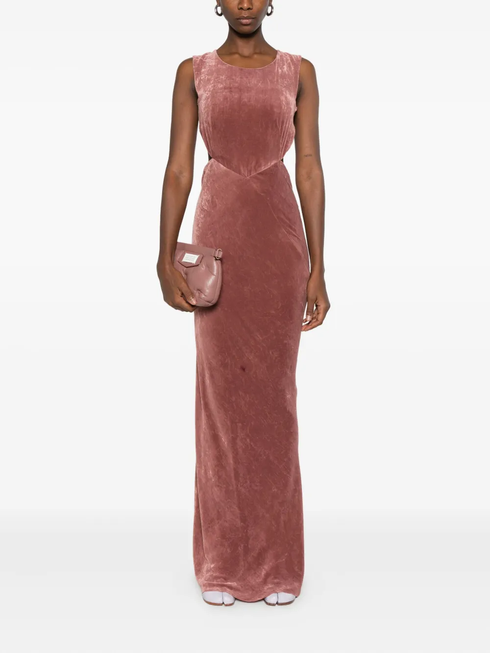 Rick Owens open-back gown - Roze