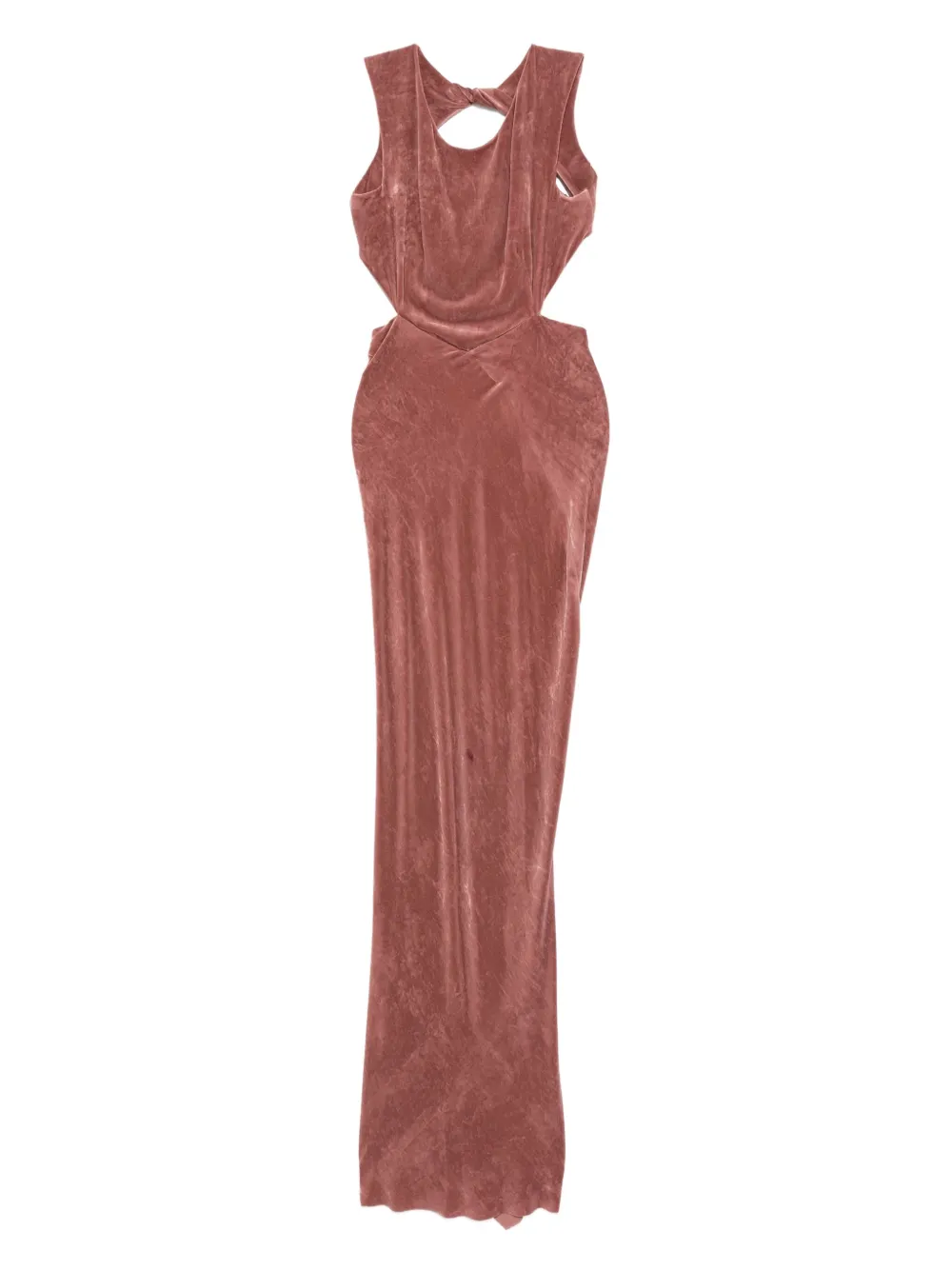 Rick Owens open-back gown | Pink | Image 1