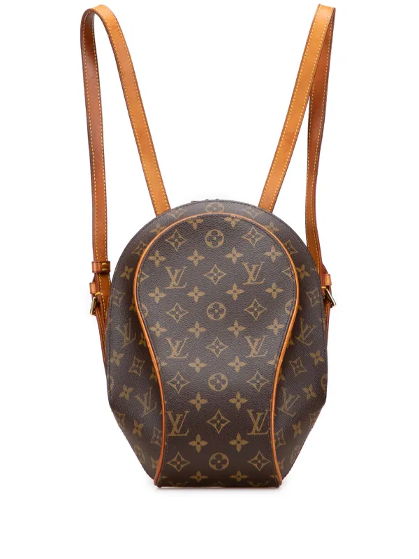 louis vuitton 1998 ellipse backpack Louis Vuitton Pre-Owned 1998 Monogram Ellipse Backpack | Brown
