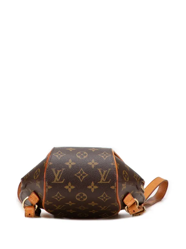 louis vuitton 1998 ellipse backpack Louis Vuitton Pre-Owned 1998 Monogram Ellipse Backpack | Brown