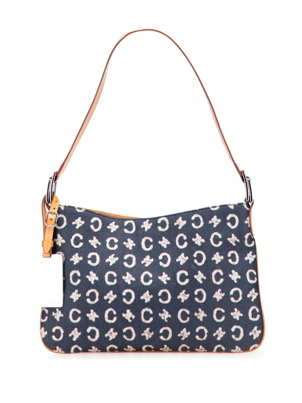 Céline Pre-Owned 2000 C Macadam Denim shoulder bag - ブルー Céline Pre-Owned 2000 C Macadam Denim shoulder bag - ブルー