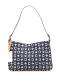 Celine Pre-Owned 2000 C Macadam Denim shoulder bag - Blue