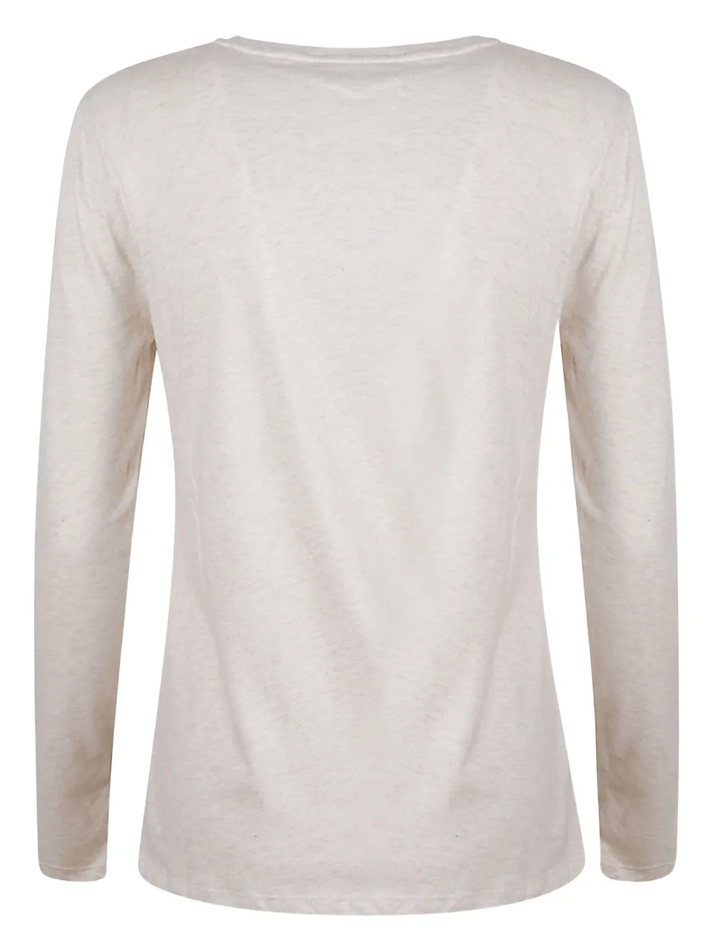 Majestic Filatures Top met lange mouwen Beige