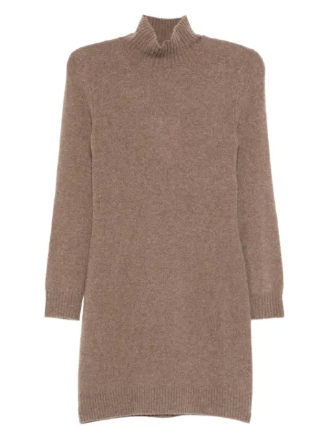 Max Mara roll-neck knitted dress