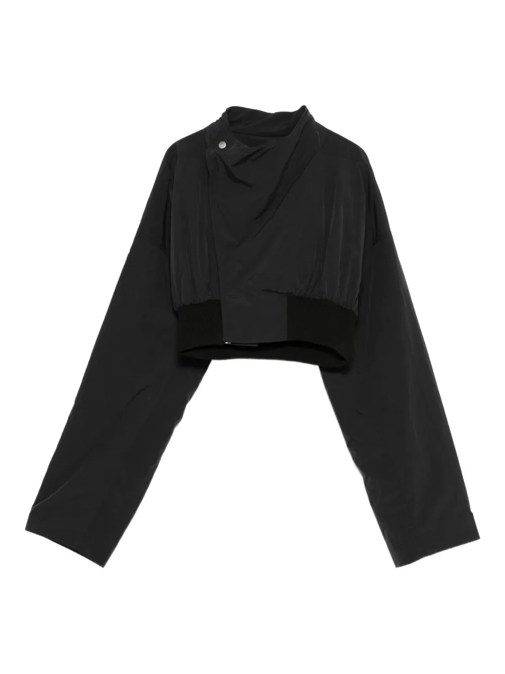 Rick Owens double-breasted cropped jacket | Black | Image 1