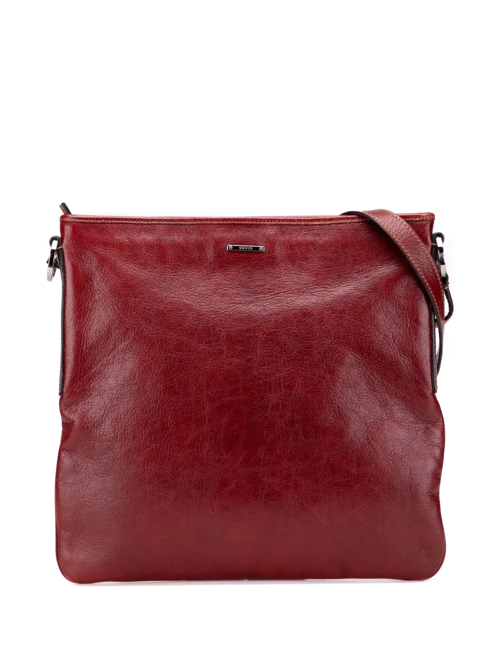 Gucci Pre-Owned 2000-2015 Leather crossbody bag - レッド Gucci Pre-Owned 2000-2015 Leather crossbody bag - レッド