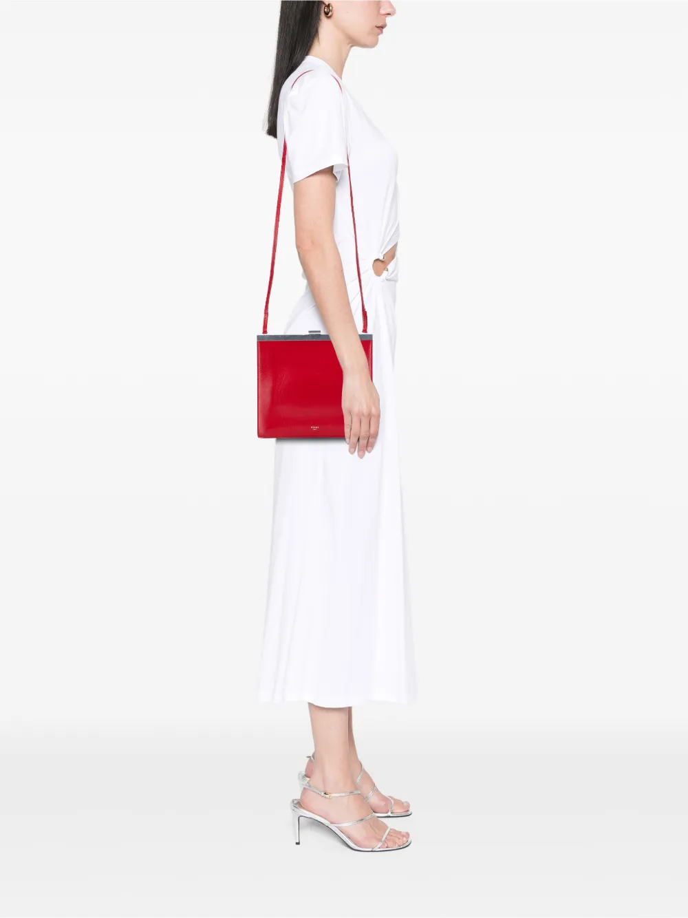 Celine Pre-Owned 2017 Mini Leather Clasp crossbody bag | Pre-Owned | Image 2