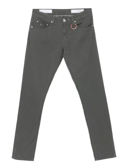 Sartoria Tramarossa pantalones con detalle de aro