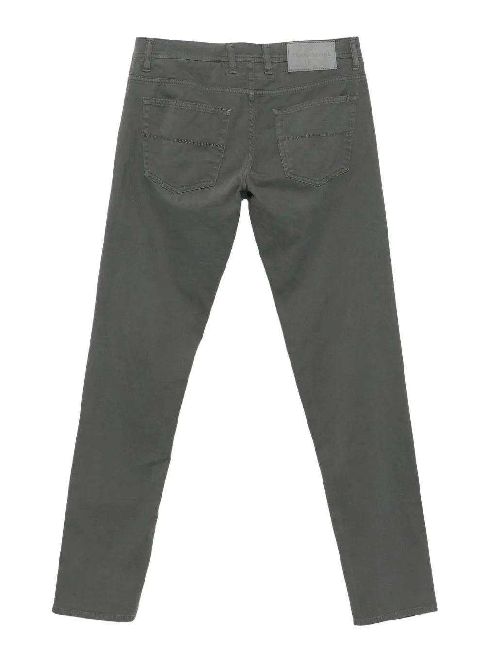 Sartoria Tramarossa Broek met ringdetail - Grijs