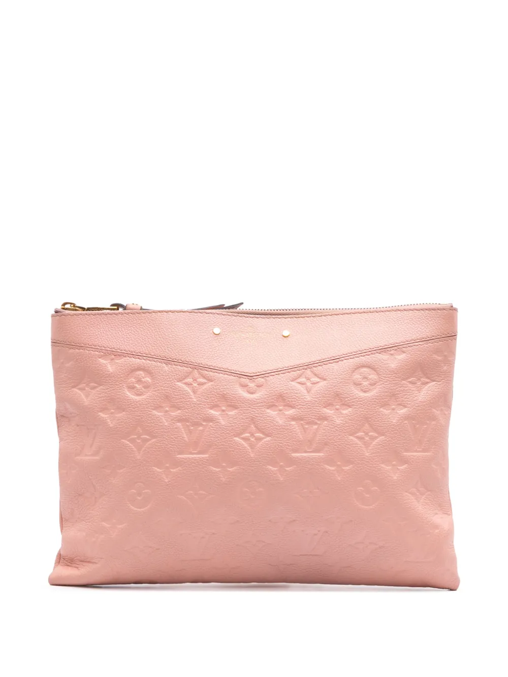 Louis Vuitton Pre-Owned 2018 Monogram Empreinte Daily Pouch clutch bag Louis Vuitton Pre-Owned 2018 Monogram Empreinte Daily Pouch clutch bag