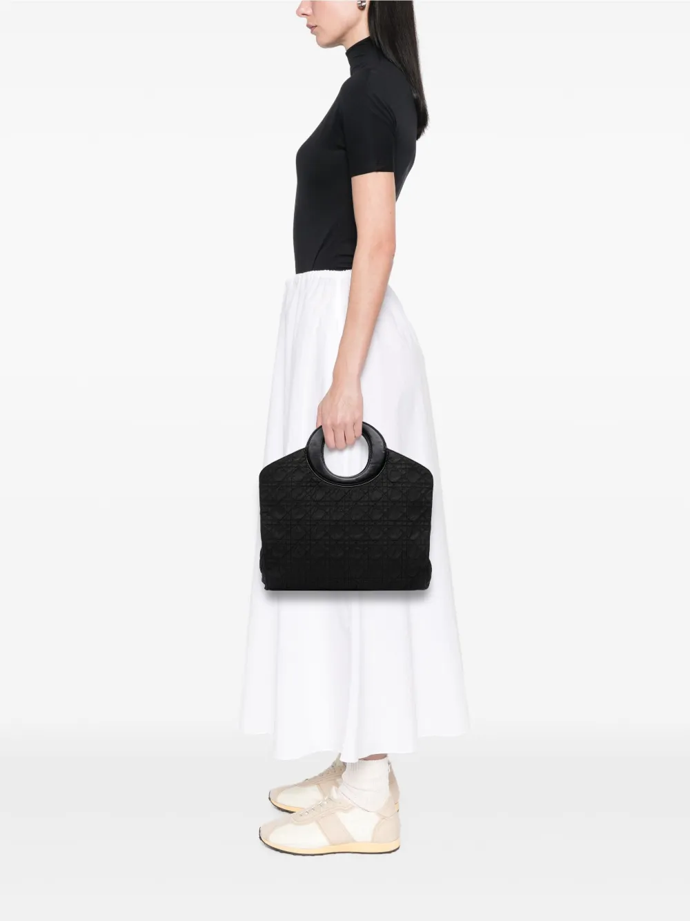 Christian Dior Pre-Owned 1997 Nylon Cannage Top Handle tote bag | Pre-Owned | Image 2