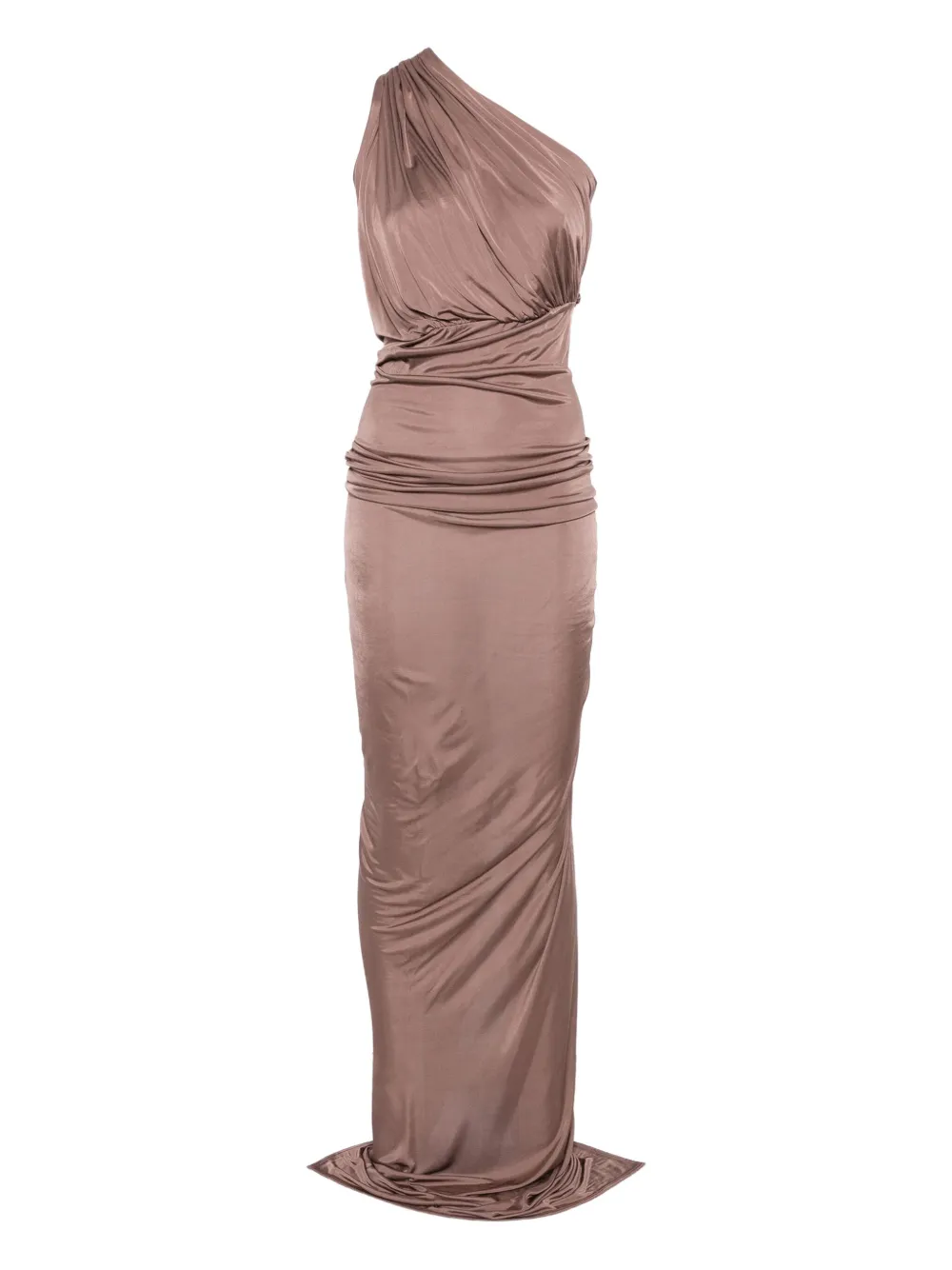 Rick Owens Lilies one-shoulder draped dress | Pink | Image 1