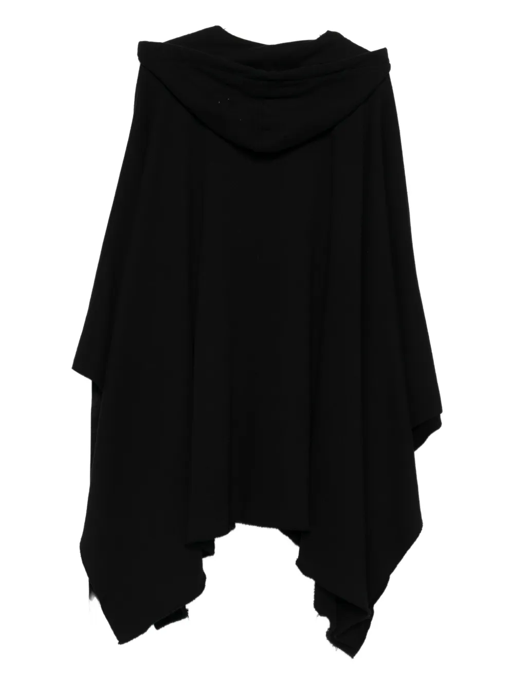 Rick Owens DRKSHDW hooded frayed-hem poncho | Capes | Image 2