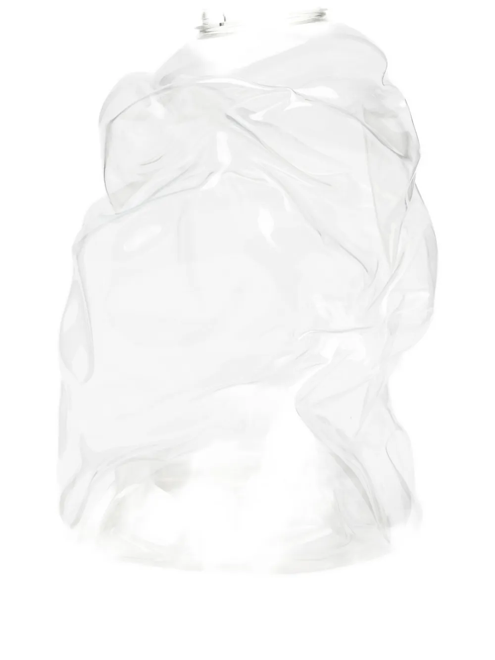 Niko June L Eros Torso Transparent Vase In Transparent