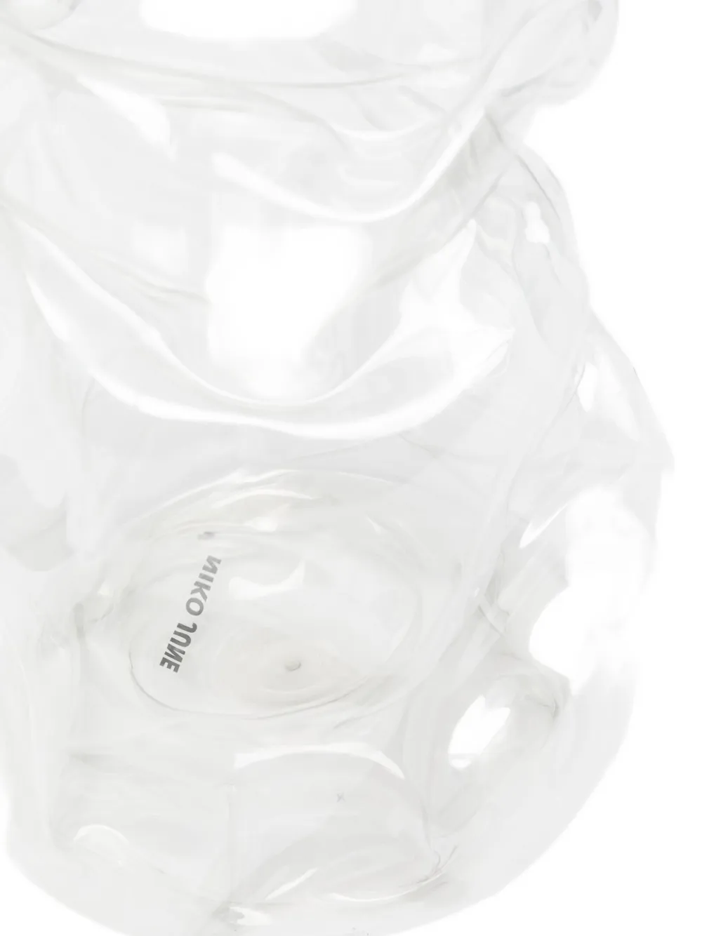 Niko June L Eros Torso Transparent Vase In Transparent