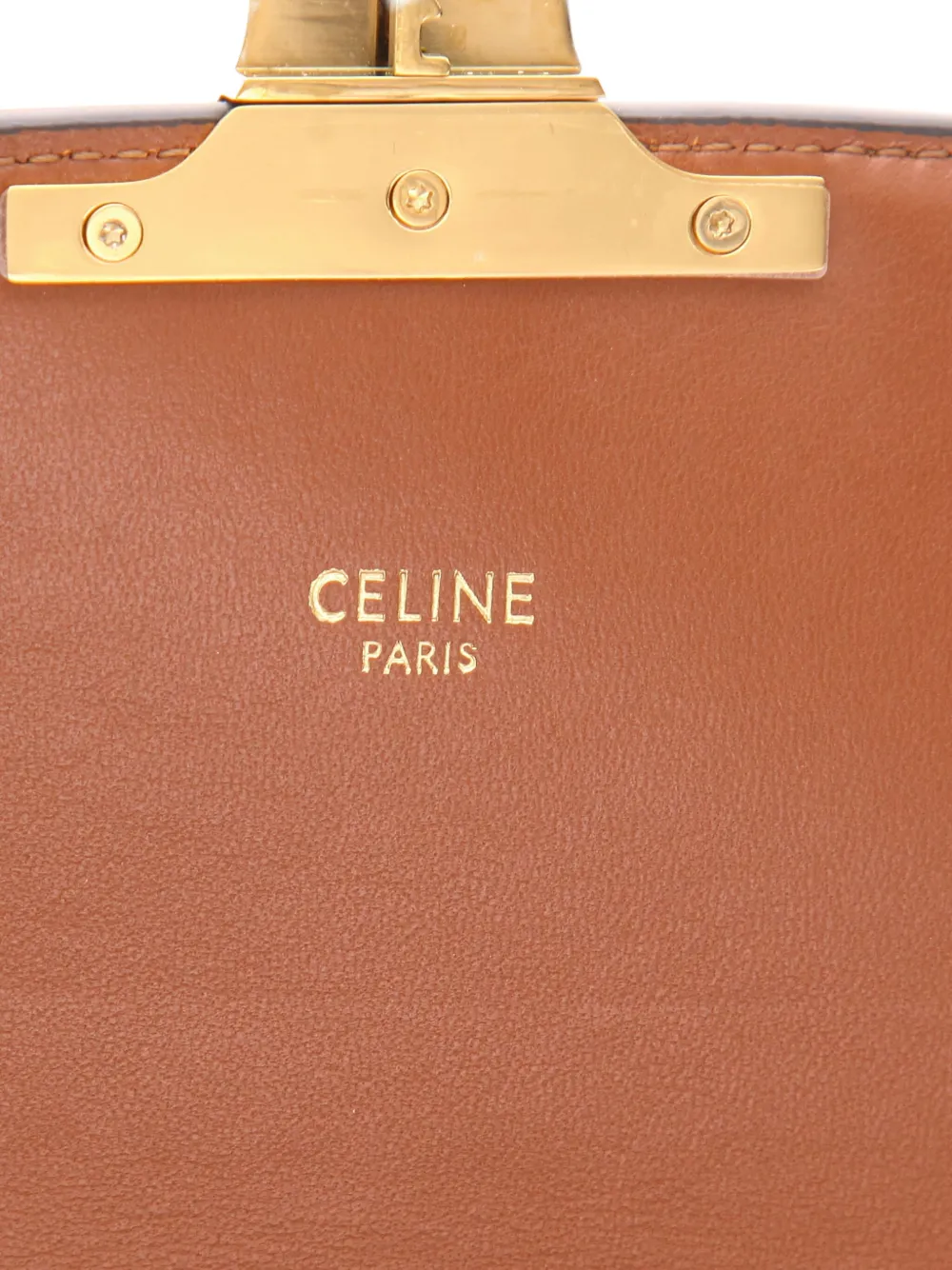 Celine Pre-Owned Triomphe Shoulder Bag | Brown | FARFETCH ZA
