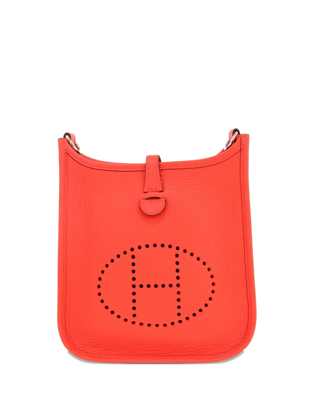 Hermès Pre-Owned mini Evelyne shoulder bag - オレンジ Hermès Pre-Owned mini Evelyne shoulder bag - オレンジ