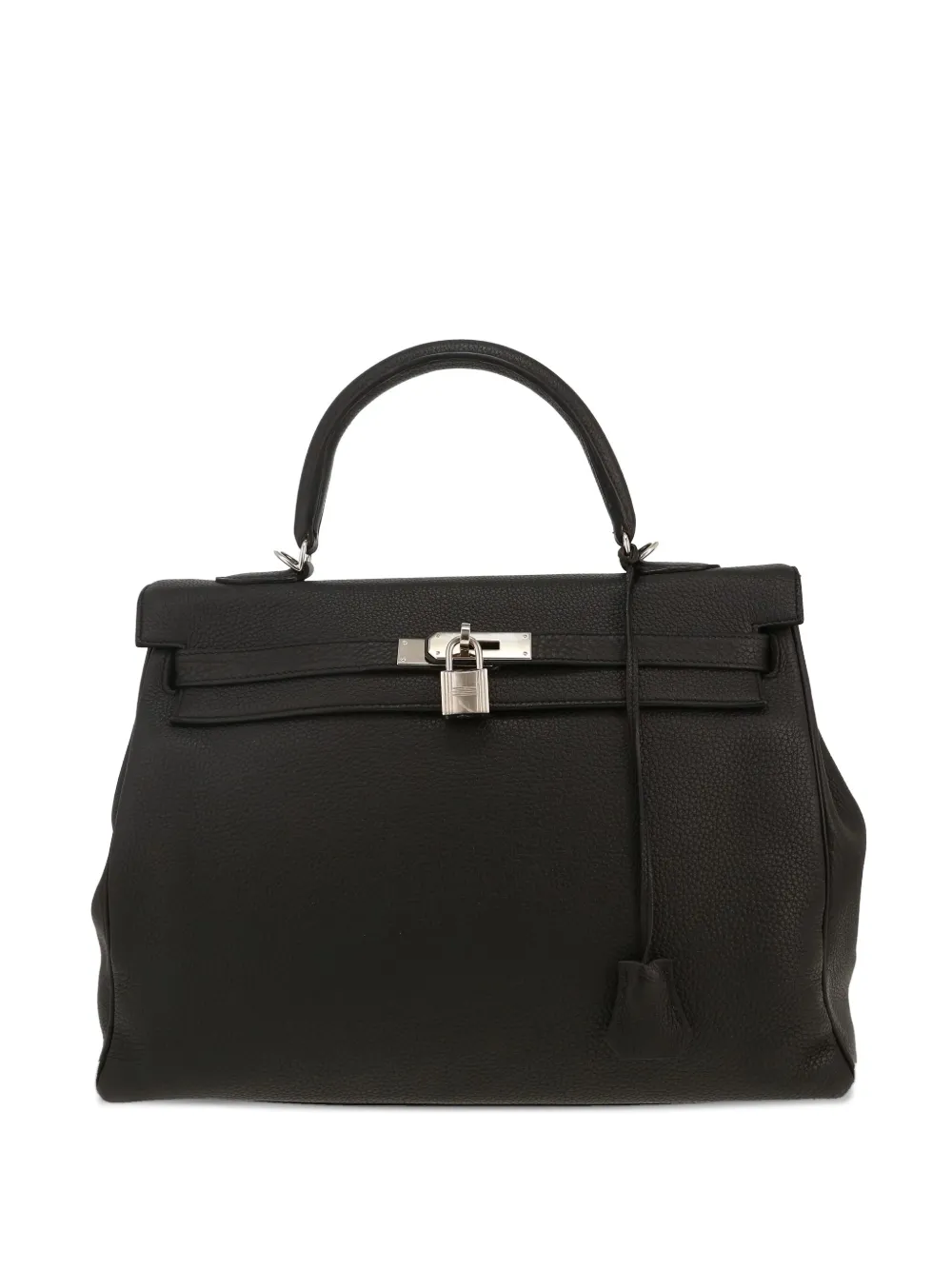 Hermès Pre-Owned 2017 Kelly 35 Togo leather tote bag - ブラック Hermès Pre-Owned 2017 Kelly 35 Togo leather tote bag - ブラック