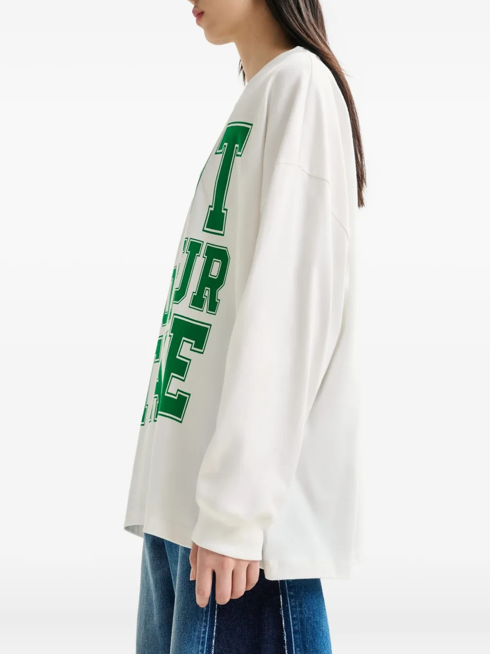 Essentiel Antwerp Letter-print T-shirt In White