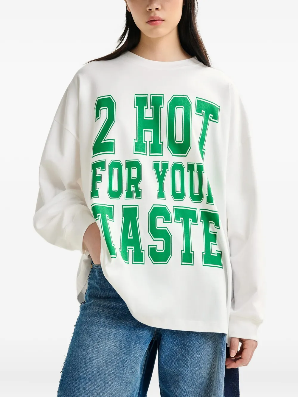 Essentiel Antwerp Letter-print T-shirt In White